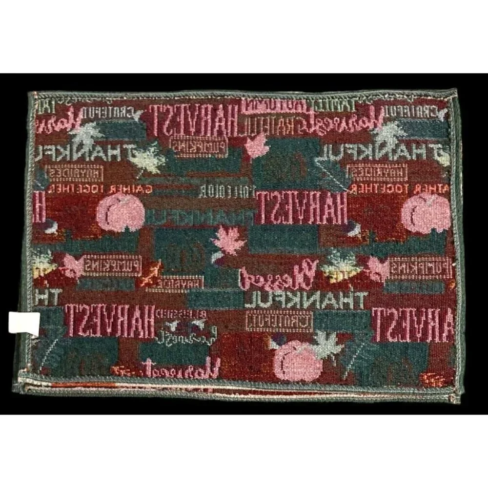 Unbranded tapestry placemats